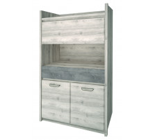 Шкаф Джаз 3D1SN оникс