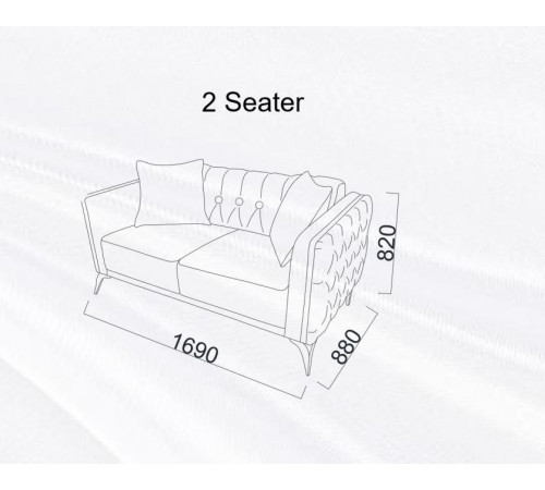 Двухместный диван-кровать Валеско (Valesco) Беллона