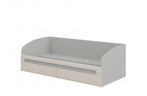 Односпальная кровать с 2-мя ящиками Леонардо МН-026-12-С1