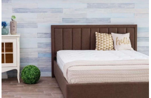 Двуспальная кровать Лайм MUR-IK-LIME с мягкой спинкой