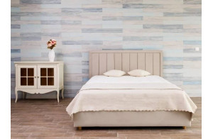 Двуспальная кровать Лайм MUR-IK-LIME с мягкой спинкой